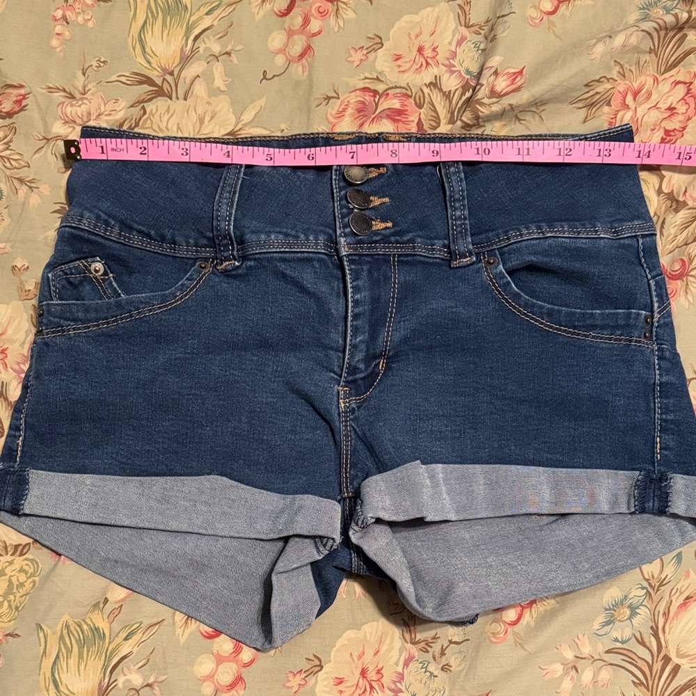 YMI Wanna Betta Butt Blue Jean Shorts 9 / 29